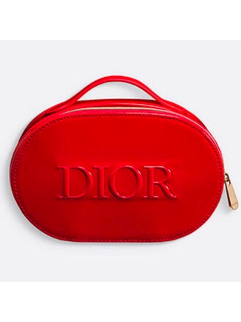 Dior Beauty Makeup Red Luxury Small Makeup Pouch Gift Authentic